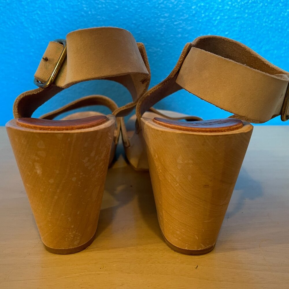 Bryr High Heel In Bone Size 7 - image 6